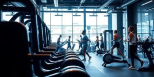 equipo para gimnasio